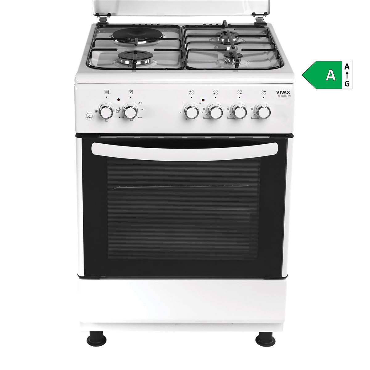 VIVAX HOME samostojeći šporet FC-31602LI WH