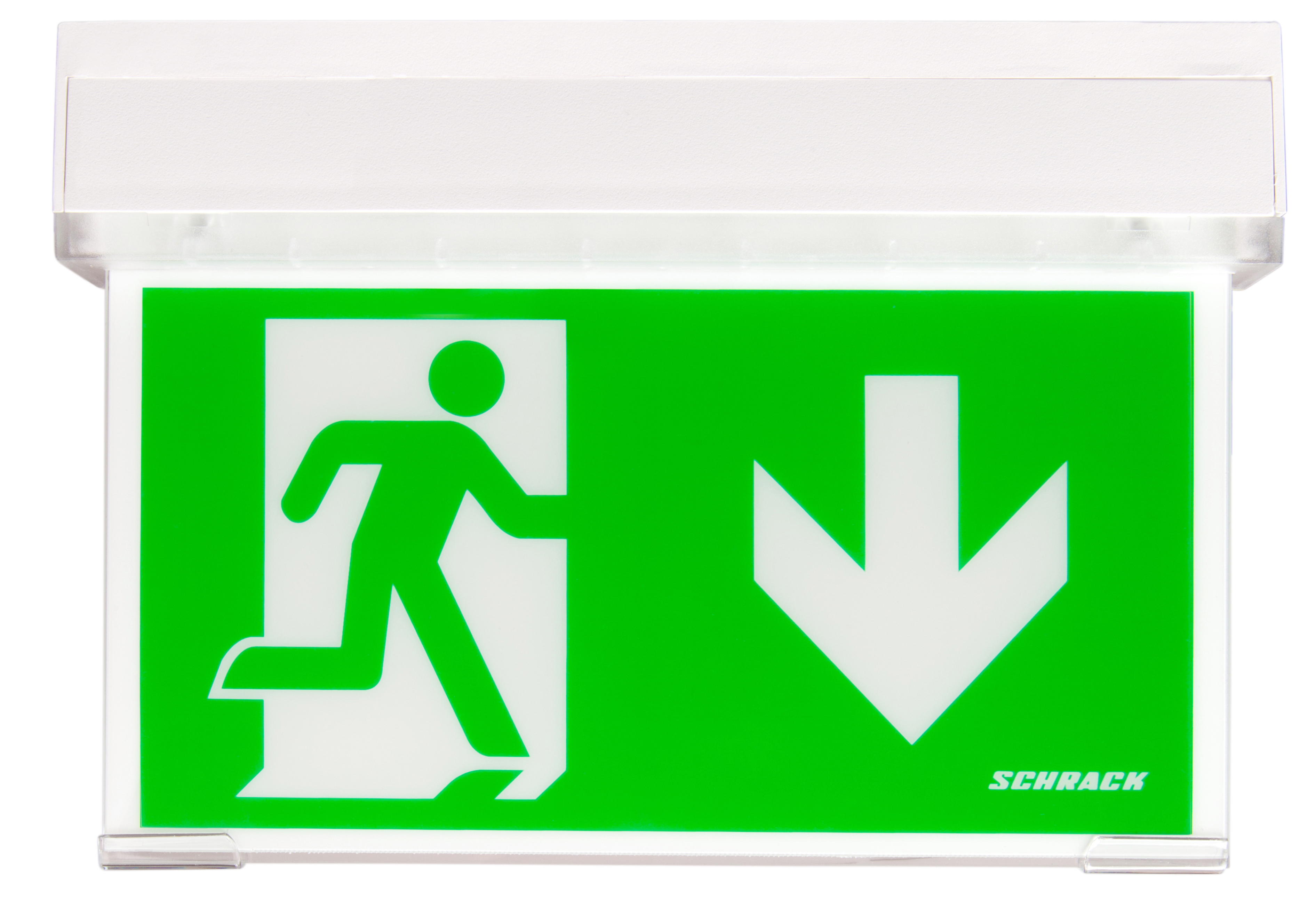 Emergency luminaire KS Autotest LED 3h 230V AC, white
