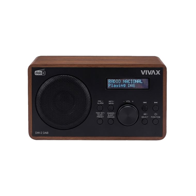 VIVAX VOX RADIO DW-2 DAB WALNUT