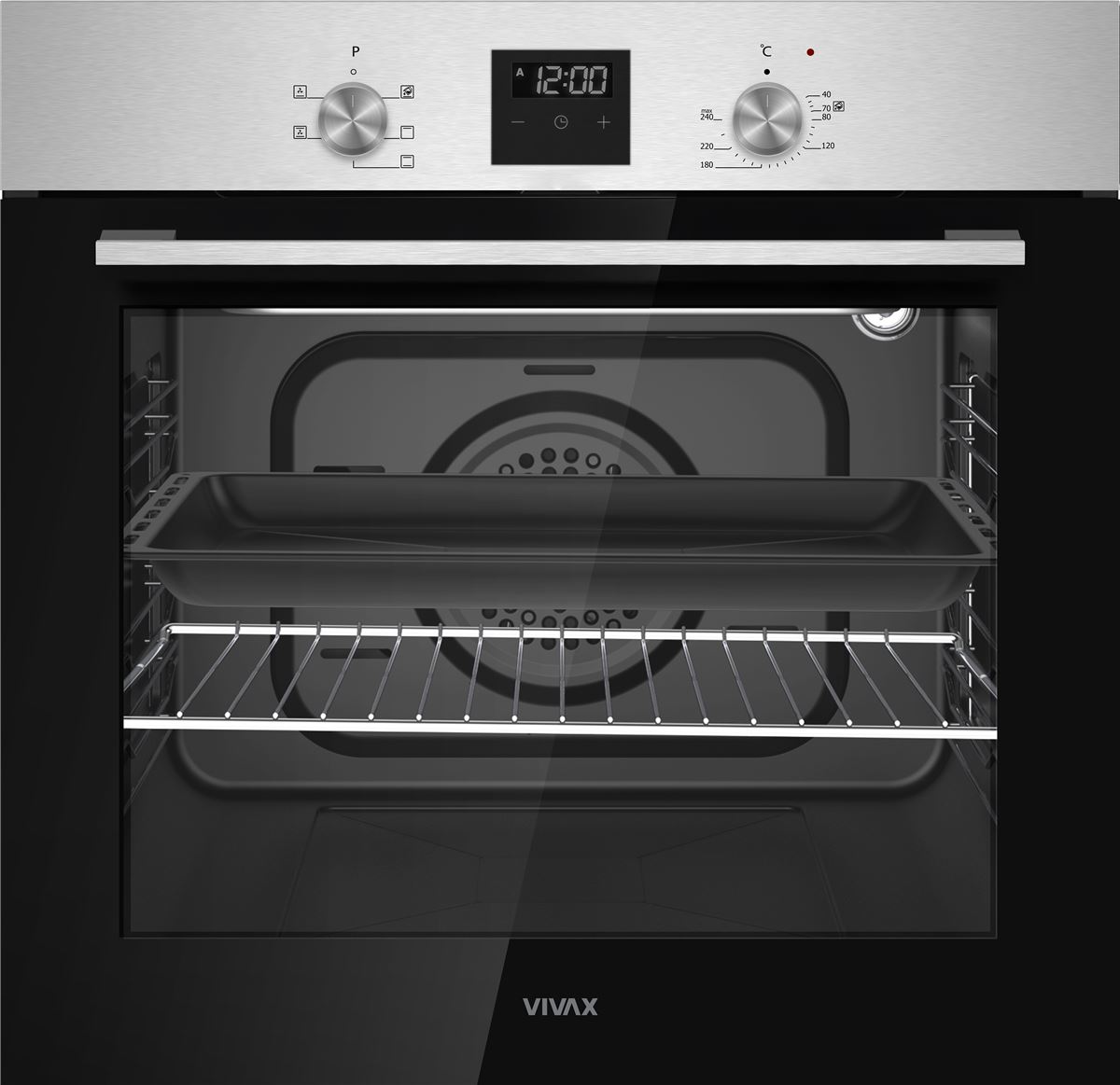 VIVAX HOME ugradbena rerna BO-808BFD X