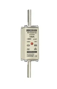 HRC fuse element, size 1, 100A, 500VAC
