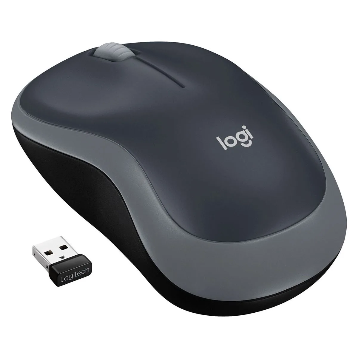 Miš bežični Logitech M185 Swift Grey
