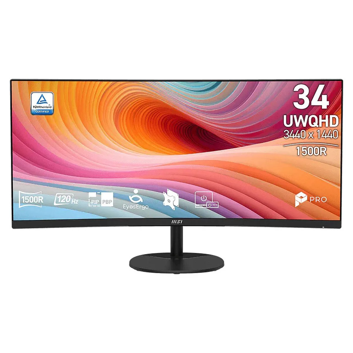 Monitor 34 MSI PRO PRO MP341CQ E12 UWQHD 120Hz