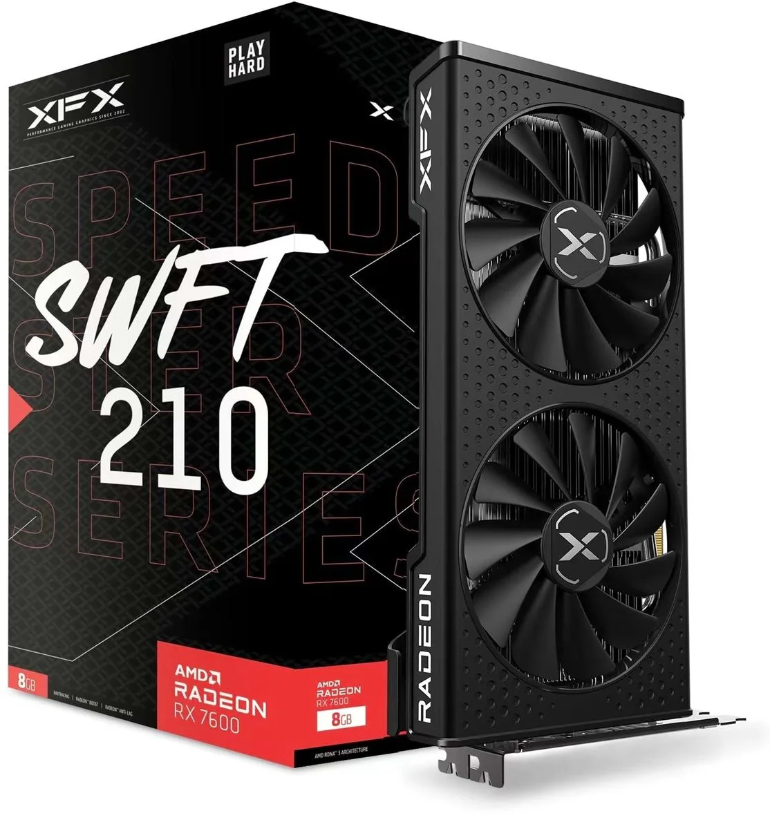 Grafička kartica XFX SPEEDSTER SWFT210 AMD RX7600 8GB