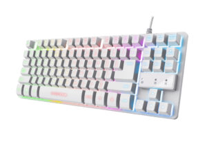 Trust GXT833W Thado TKL bijela tastatura