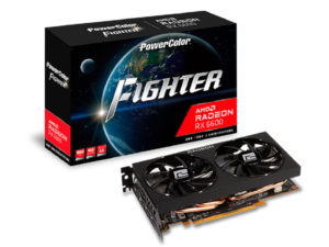 POWER COLOR AXRX6600 8GBD6-3DHFighter AMD Radeon RX66008GB GDDR6 128bit