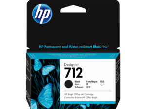 HP Tinta 3ED70A Black 712