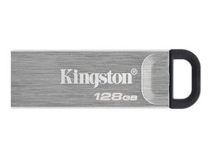 Kingston FD 128GB USB3.2 DTKNDataTraveler KysonStylish Capless Metal Case