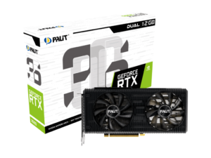 PALIT VGA RTX 3060 Dual 12GBnVidia GeForce RTX 306012G GDDR6 192bit