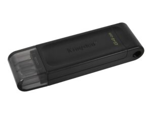 Kingston FD 64GB USB-CUSB 3.2 Gen 1 speedsPortable and simple design