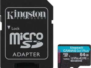 Kingston microSD 64GBCanvasGoPlus