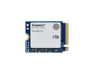 Kingston SSD 1TB NV3 M.2 2230NVMe PCIe Gen 4.0x4R/W : 6000/4000MB/s